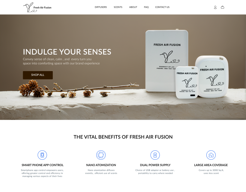 Fresh Air Fusion — Premium fragrance experiences for modern environments
