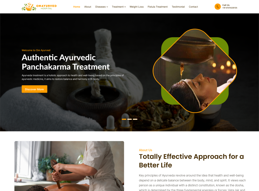 Om Ayurved — Traditional healing powered by modern accessibility