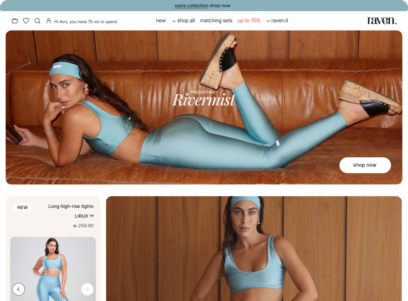 Raven — Performance apparel designed for everyday movement